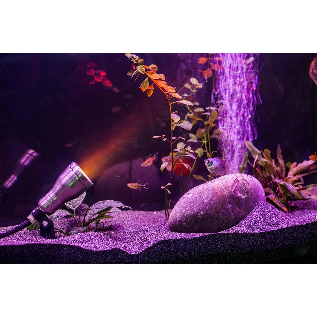 OUTLIV. Smart Light Spot Metall Silber/Schwarz