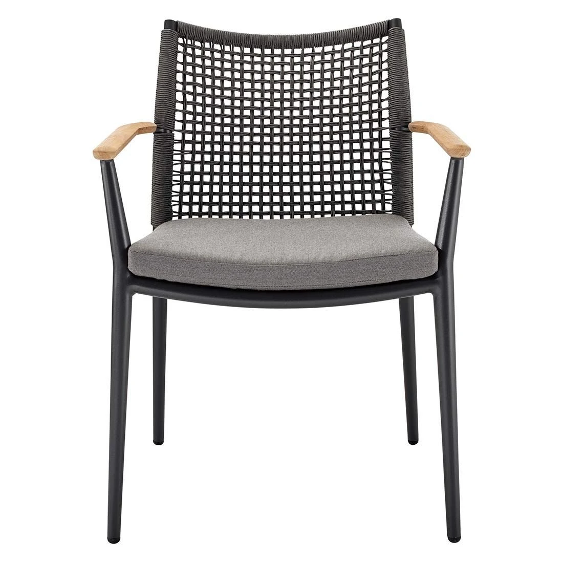 Solpuri Vera Gartenmöbel-Set 7-tlg. Tisch 200x100cm Anthrazit