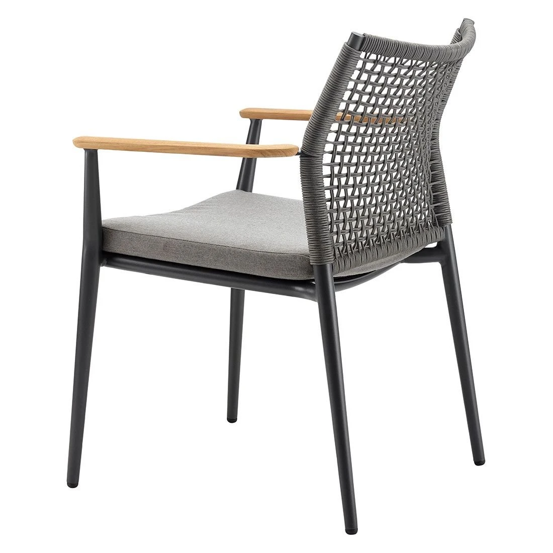 Solpuri Vera Gartenmöbel-Set 7-tlg. Tisch 200x100cm Anthrazit